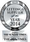 Lettings Supplier of the Year 2014 — The Sunday Times & The Times